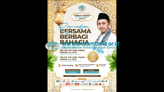 Tabligh Akbar Ramadan 1446 Hijriyah Ustaz Zaitun dan Ustaz Yusran: Ramadan Bersama Berbagi Bahagia