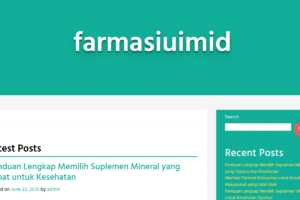 Ketahui Segala Jenis Informasi Kesehatan Melalui Website Farmasiuim.id