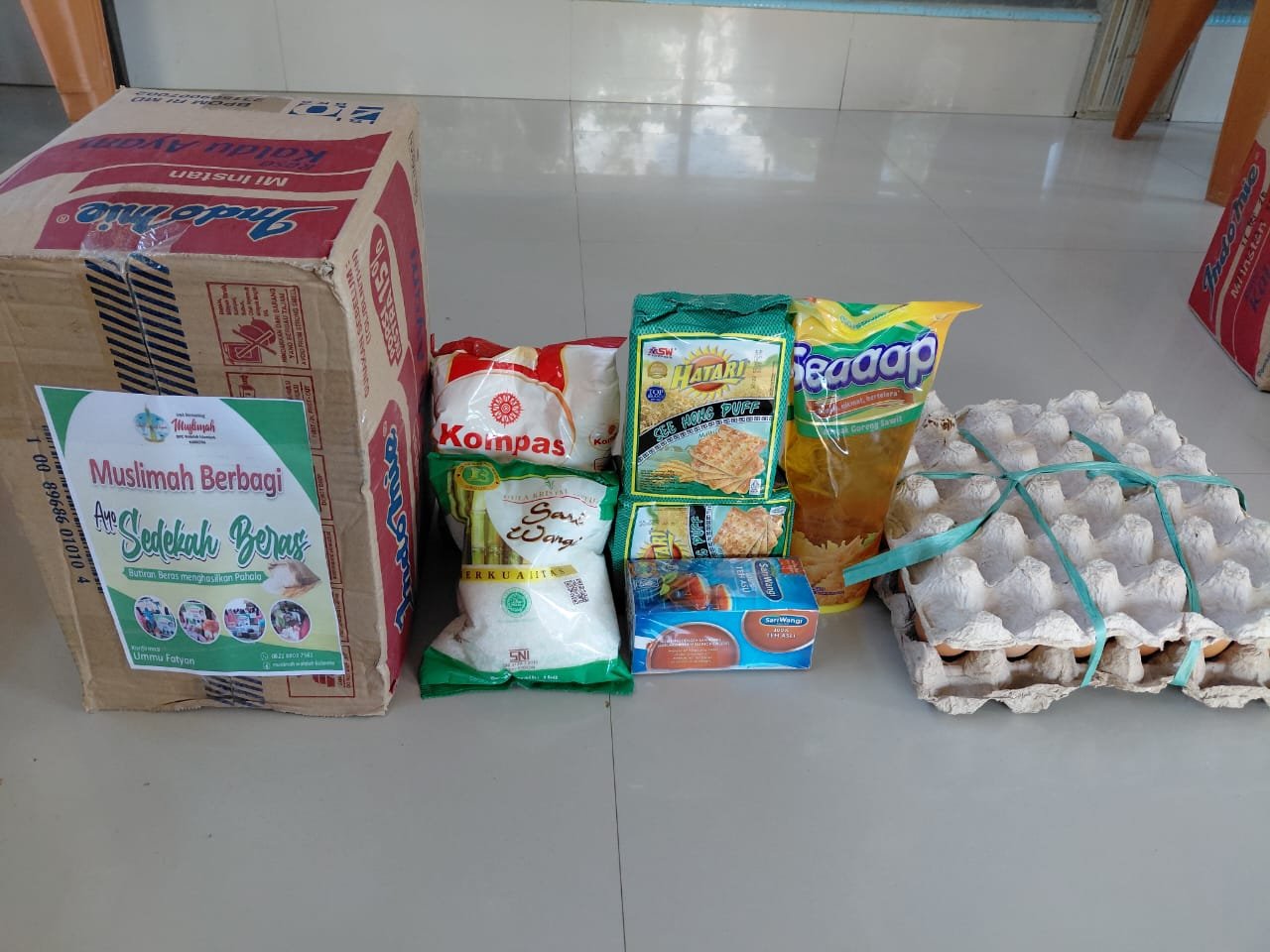 tebar-paket-sembako-muslimah-dpc-wi-kabaena-barat-bombana-8