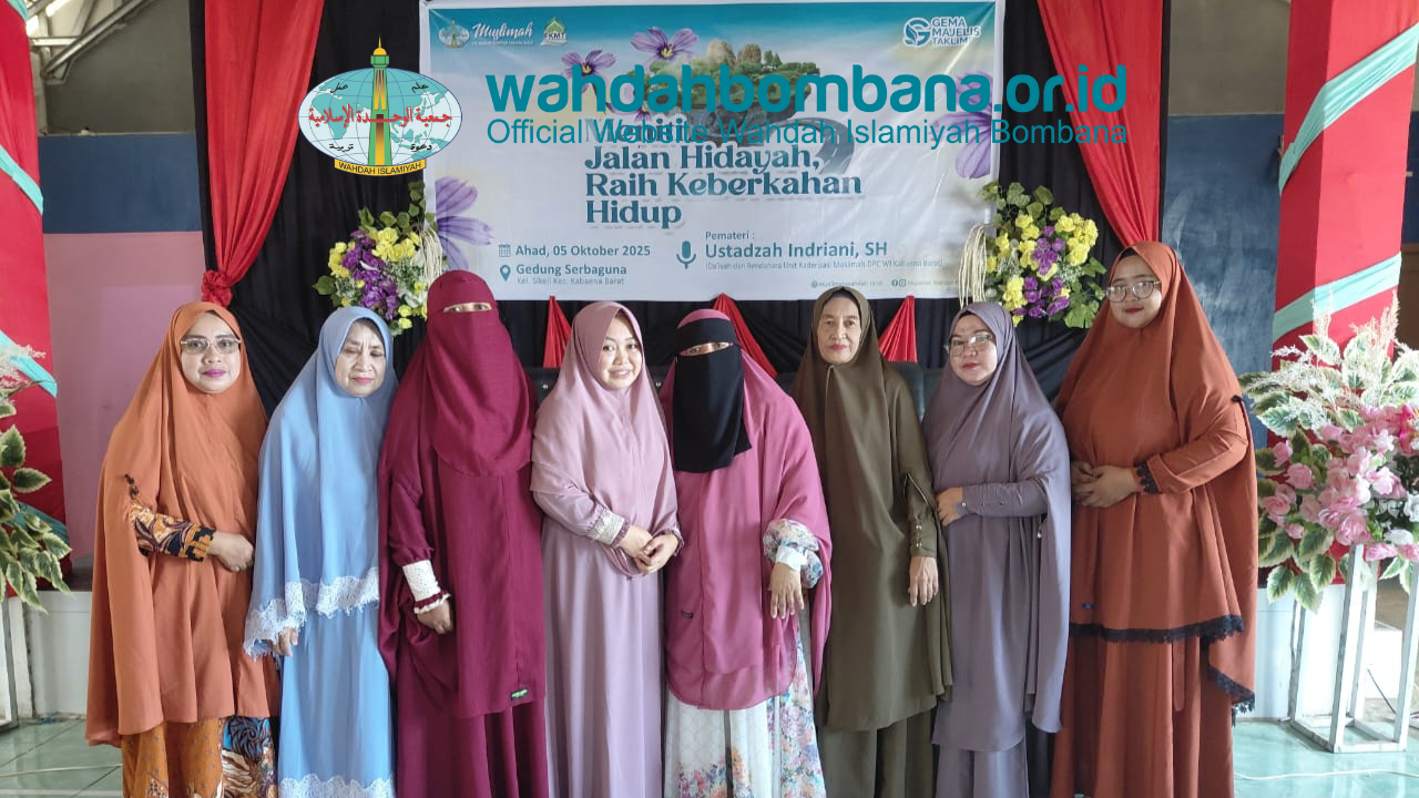 Serentak dalam Program Nasional, Muslimah DPC WI Kabaena Barat Ikut Laksanakan Gema Majelis Taklim