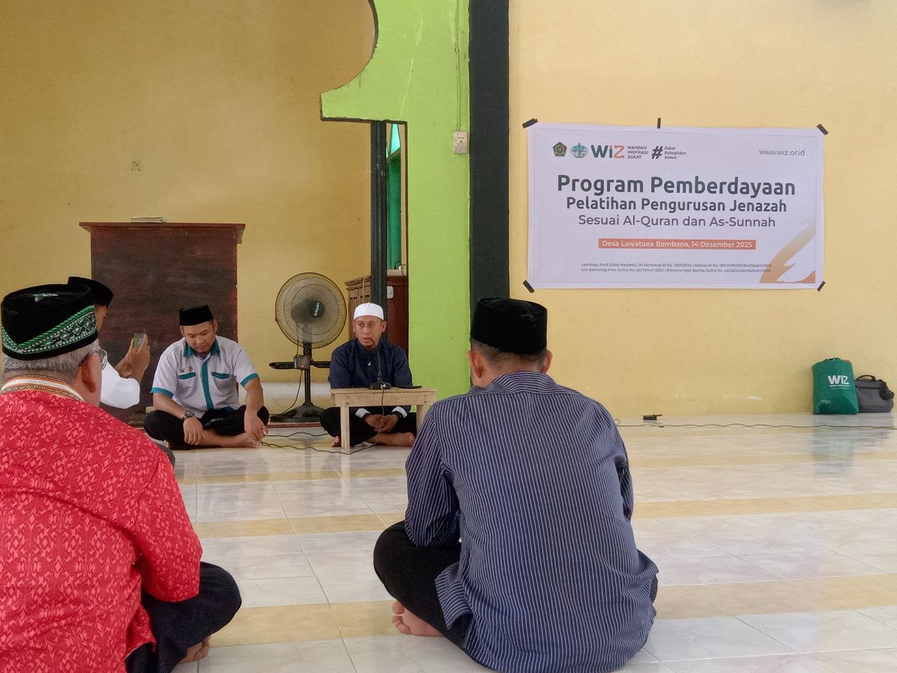 pelatihan-penyelenggaraan-jenazah-wiz-gerai-bombana-dpd-wahdah-islamiyah-bombana-6